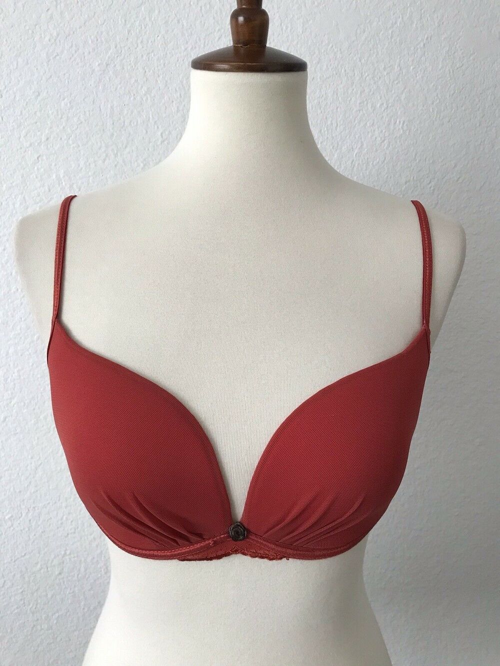 Belabumbum Lingerie Lace Pleated Padded Underwire Bra FLAW SAMPLE